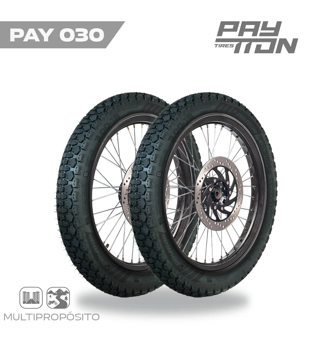 PAY030 LLANTA 3.00-18 TL MX71