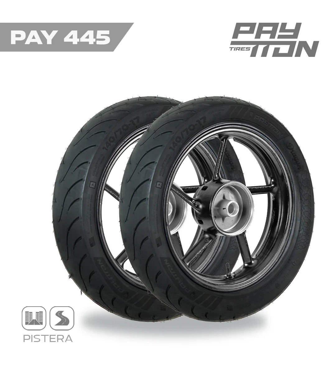 LLANTA 140/70-17 TL - PAY445