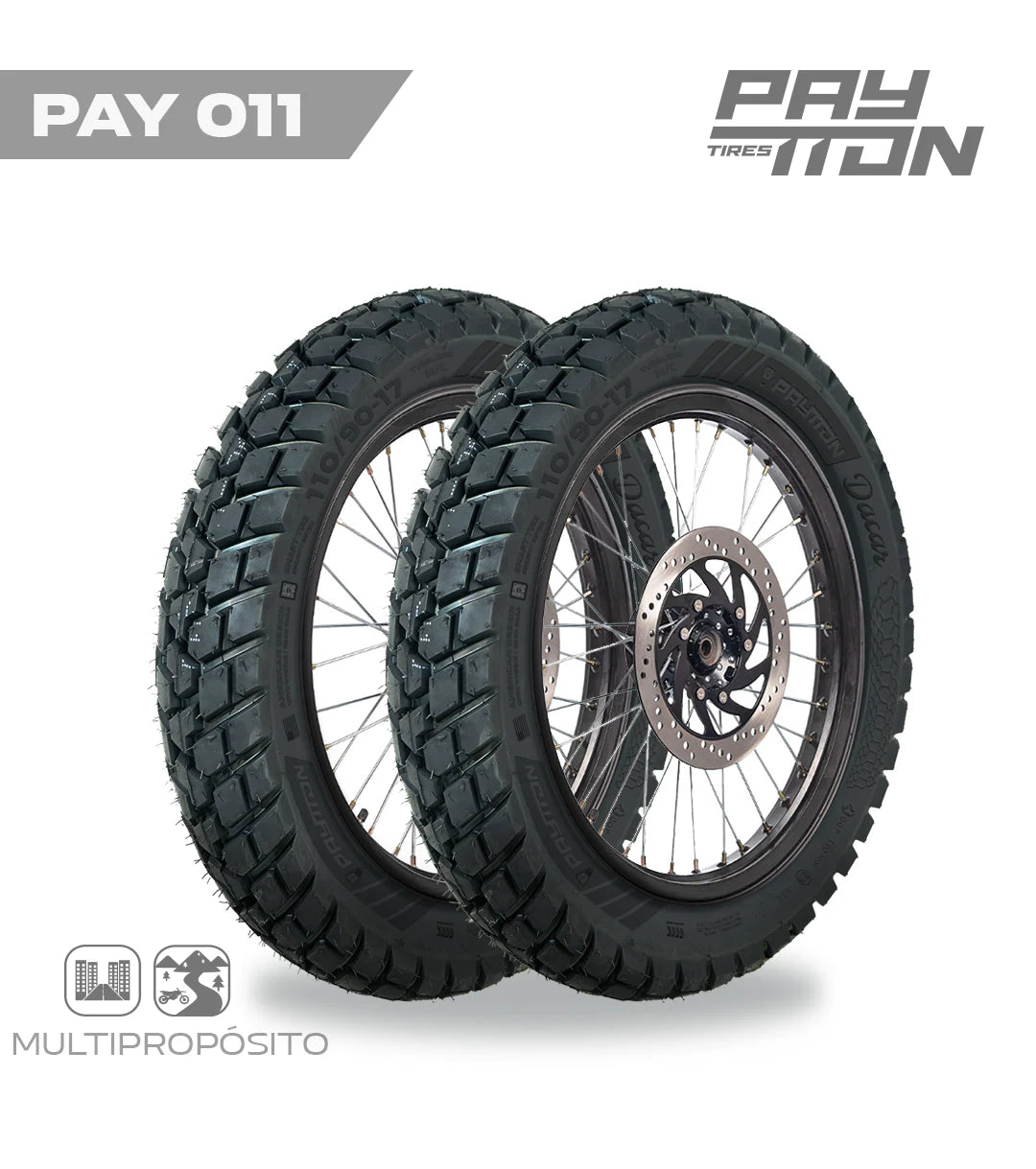 PAY011 LLANTA 110/90-17 TL MX25