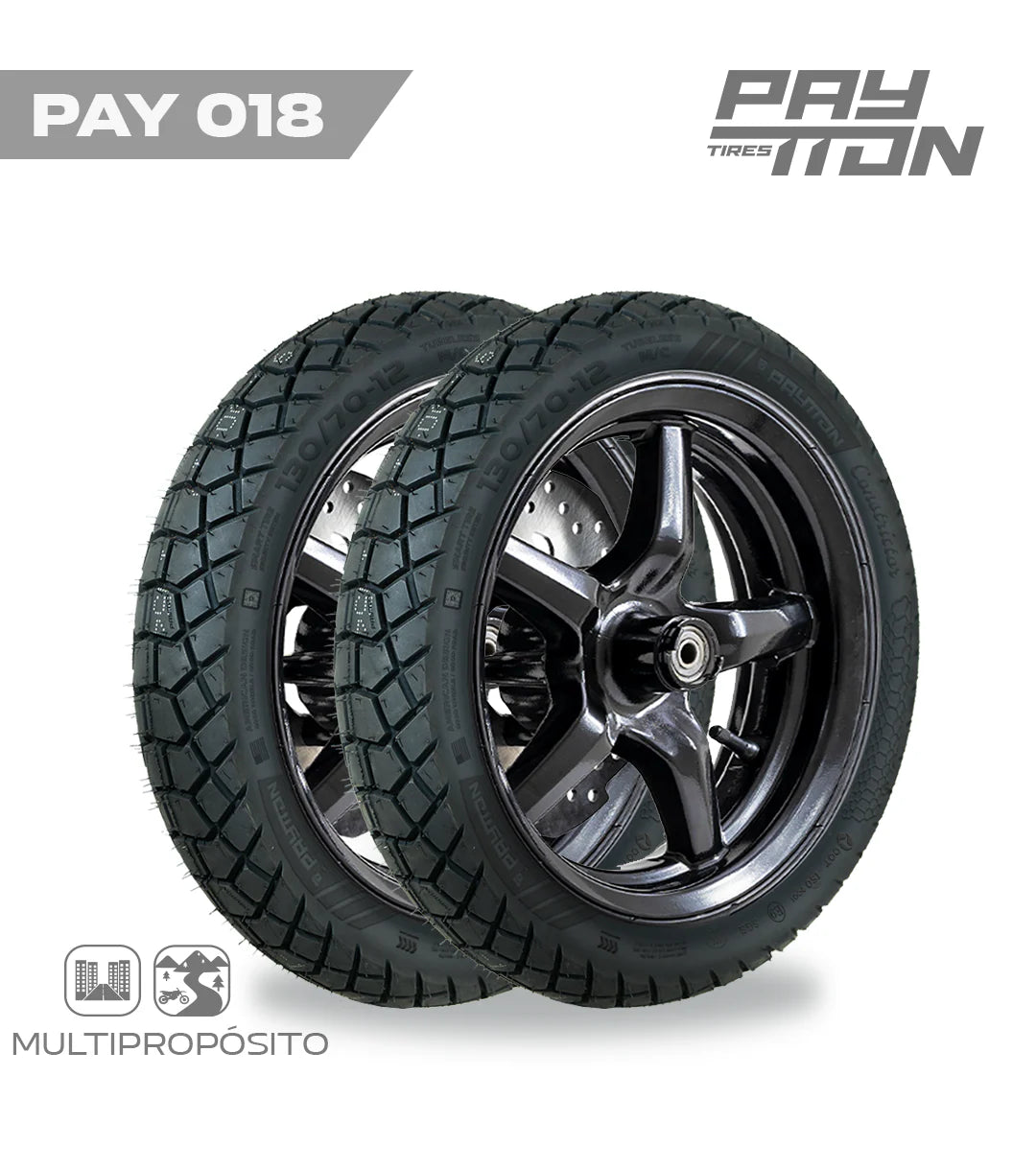 PAY018 LLANTA 130/70-12 TL MX05