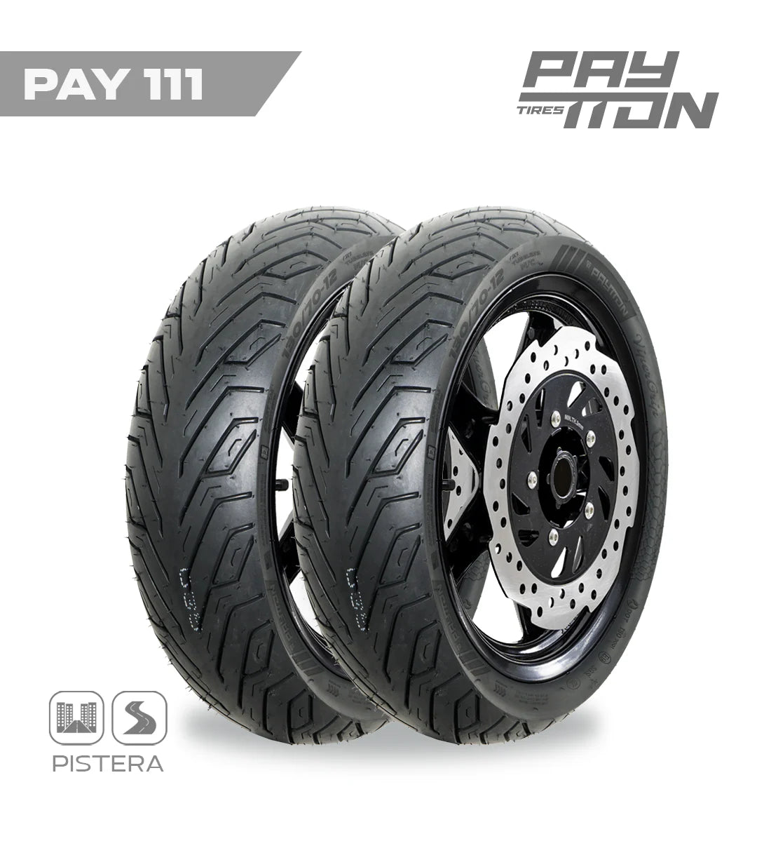 LLANTA 130/70-12 TL - PAY111