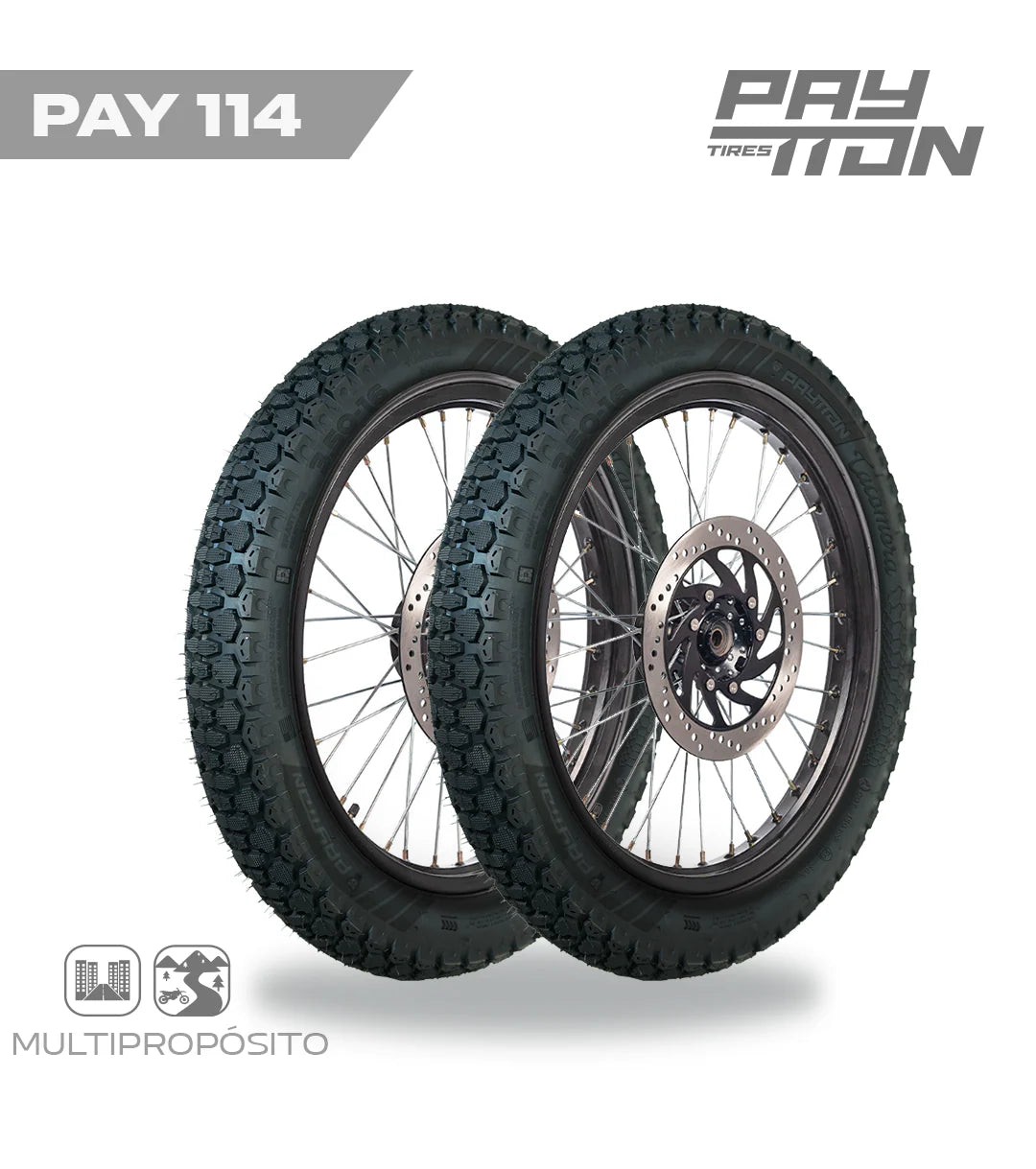LLANTA 3.50-16 TL - PAY114