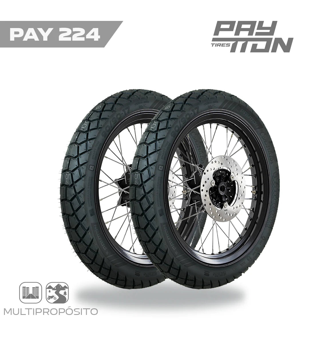 LLANTA 90/90-17 TL - PAY224